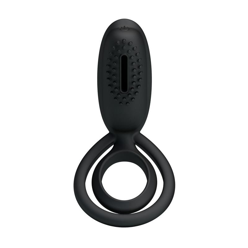 Pretty Love Vibrating Cock Ring Esther Black – Image 9