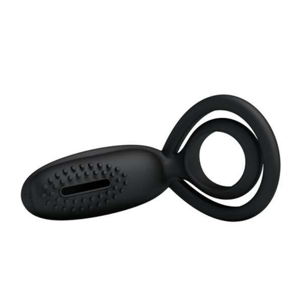 Pretty Love Vibrating Cock Ring Esther Black – Image 10