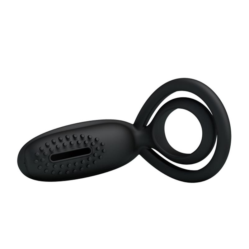 Pretty Love Vibrating Cock Ring Esther Black – Image 10