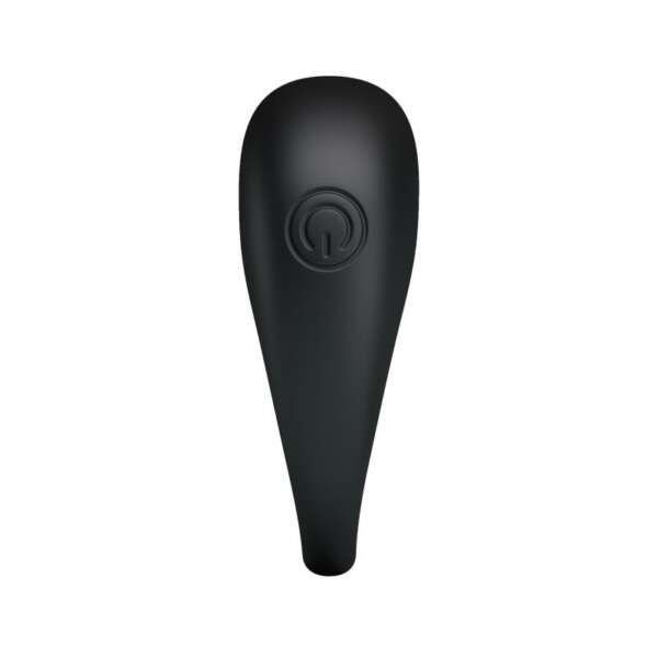 Pretty Love Vibrating Cock Ring Trap Black – Image 4