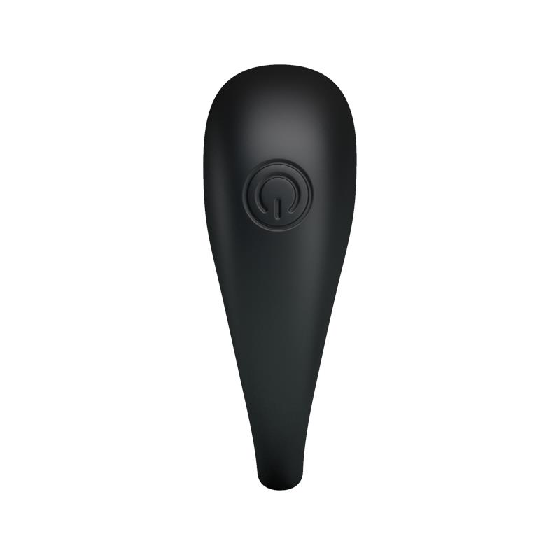 Pretty Love Vibrating Cock Ring Trap Black – Image 4