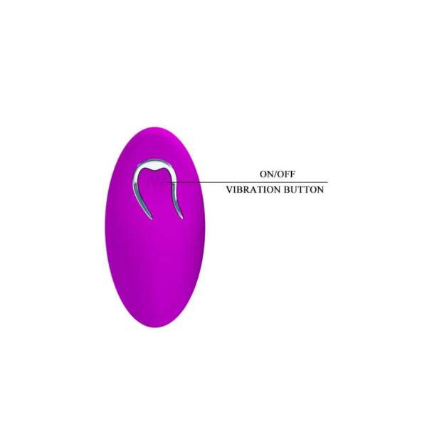 Pretty Love Vibrating Egg Bradley Purple – Image 8