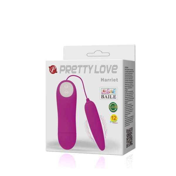 Pretty Love Vibrating Egg Harriet Purple – Image 4
