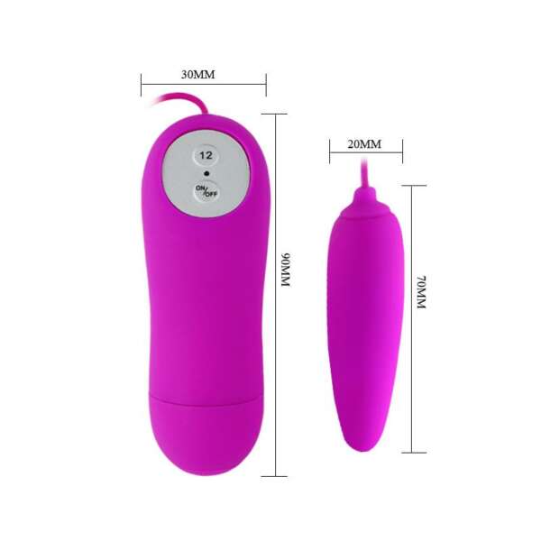 Pretty Love Vibrating Egg Harriet Purple – Image 7