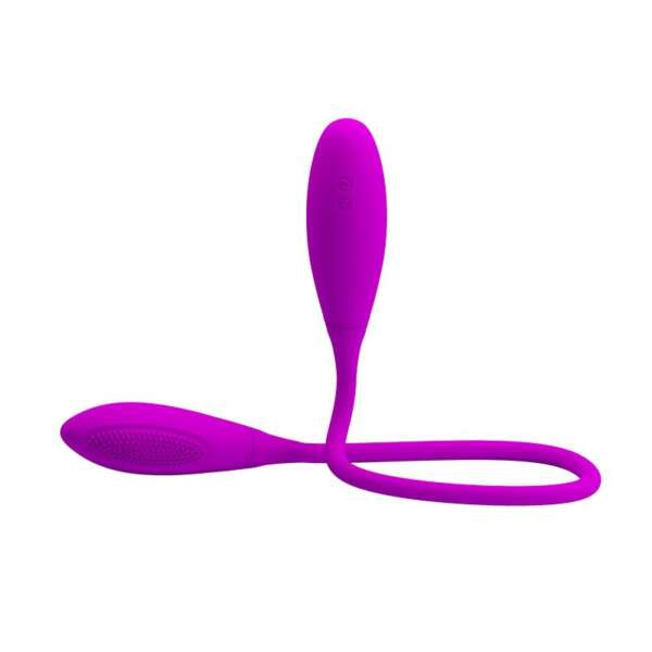 Pretty Love Vibrating Eggs Snaky Vibe Purple – Image 3