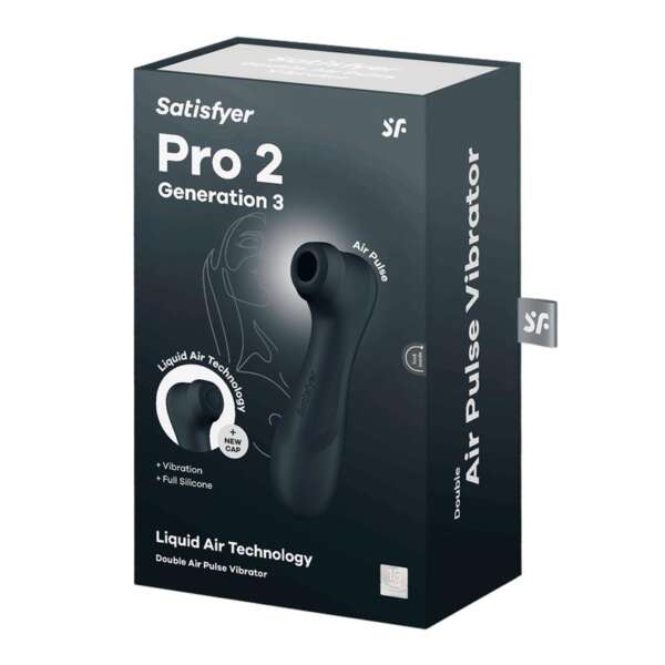 Pro 2 Gener 3 Liquid Air Technology Suction and Vibration Black – Image 3