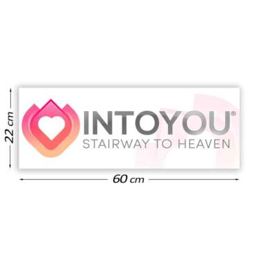 Promotional Sign Intoyou 60 cm x 22 cm