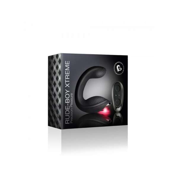 Prostate Stimulator Rude-Boy Xtreme Remote Control Black – Image 8