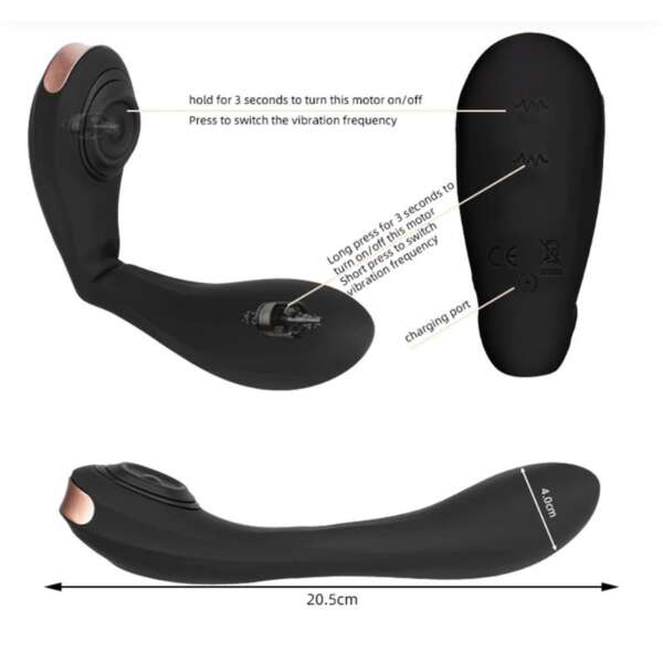 Pulsar Articulated Skeleton Vibrator with Pulsation Silicone USB – Image 13
