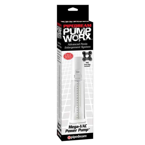 Pump Worx MEGA-VAC Power Pump White – Image 3