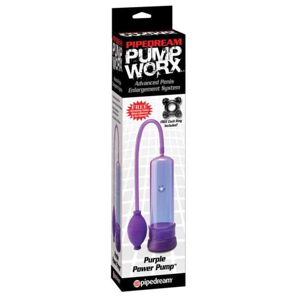 Pump Worx Power Pump Purple – Image 3