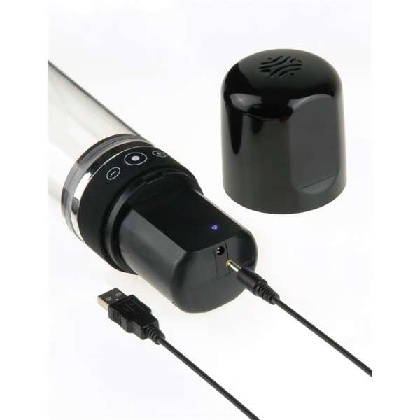 Pump Worx Rechargeable Auto-Vac Penis Pump Black – Image 5