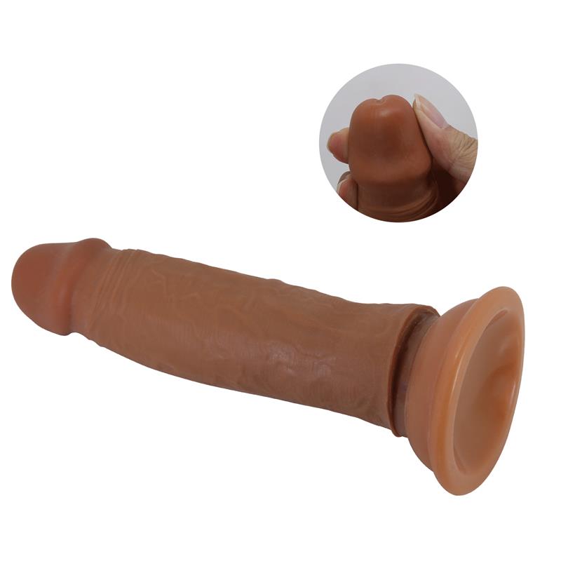 Quentin Dildo with Sliding Skin-Retractil 18.4 cm – Image 6
