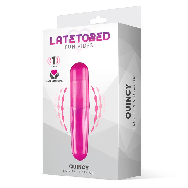 Quincy Easy Fun Vibrating Bullet Purple – Image 5