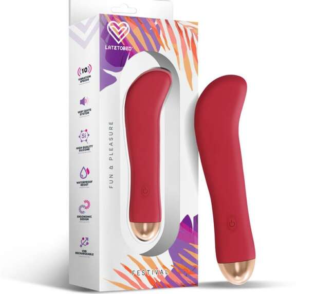 Ragon Stimulator 10 Speeds Rust Red