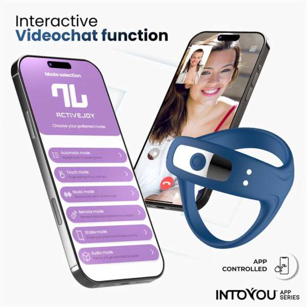 Rank Vibrating Ring with App Blue – Image 10