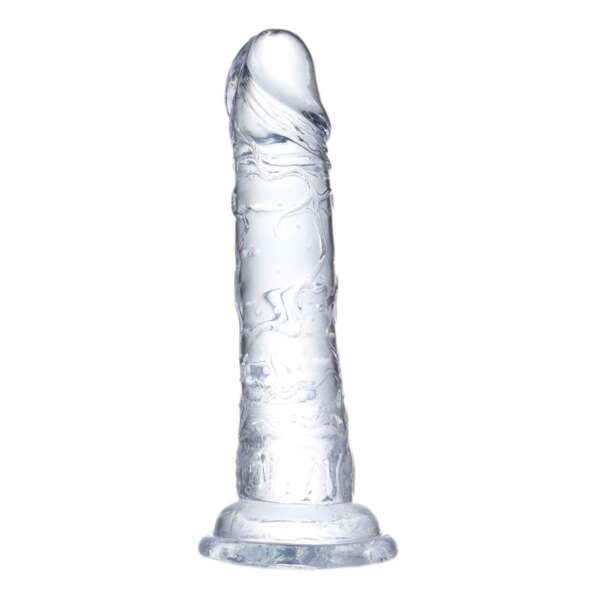 Realistic Dildo Crystal Material 19 cm – Image 4