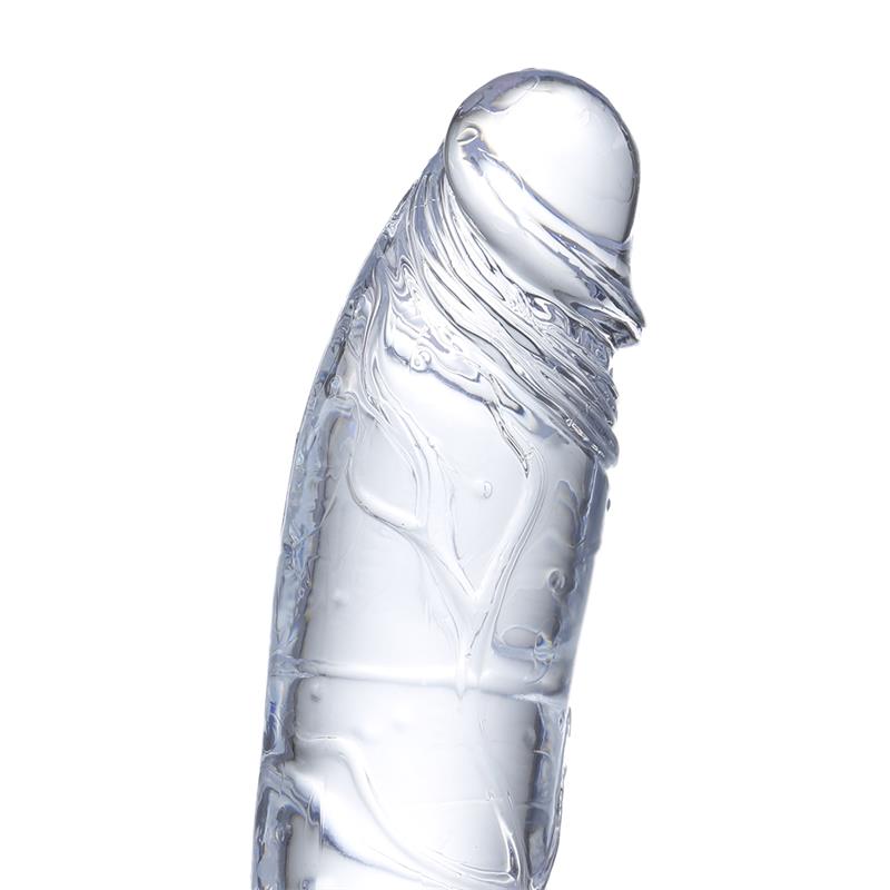 Realistic Dildo Crystal Material 21,5 cm – Image 5
