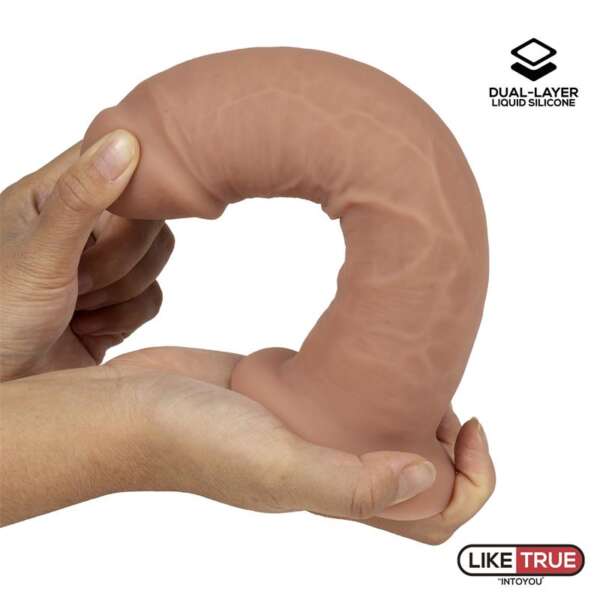 Realistic Dildo Liquid Silicone Dual Layer 8.25 – Image 10