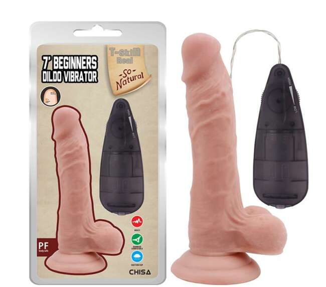 Realistic Vibrating Dildo Beginners 7