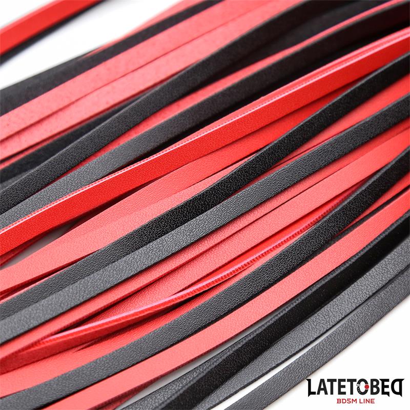 Red Black  Flogger 65 cm – Image 3