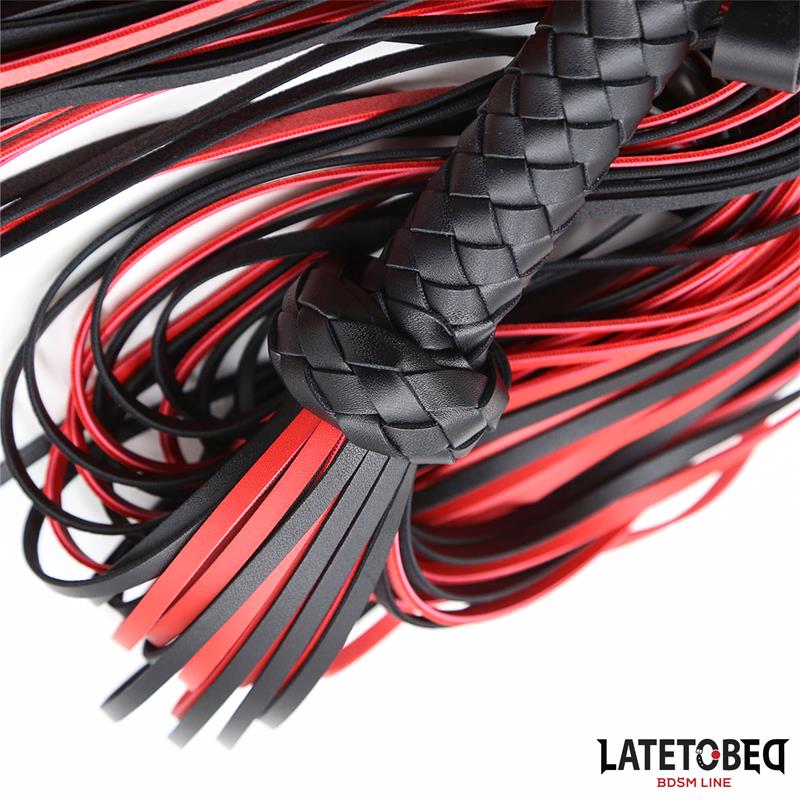 Red Black  Flogger 65 cm – Image 5