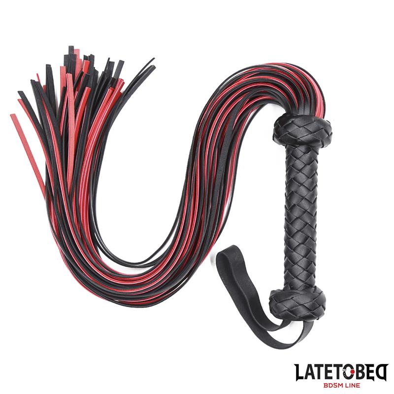 Red Black  Flogger 65 cm – Image 6