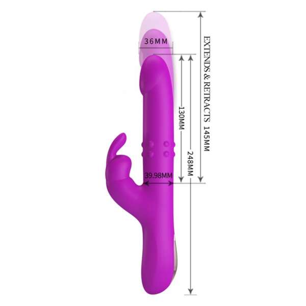 Reese Vibe with Internal Beads and Thrusting USB – Image 6