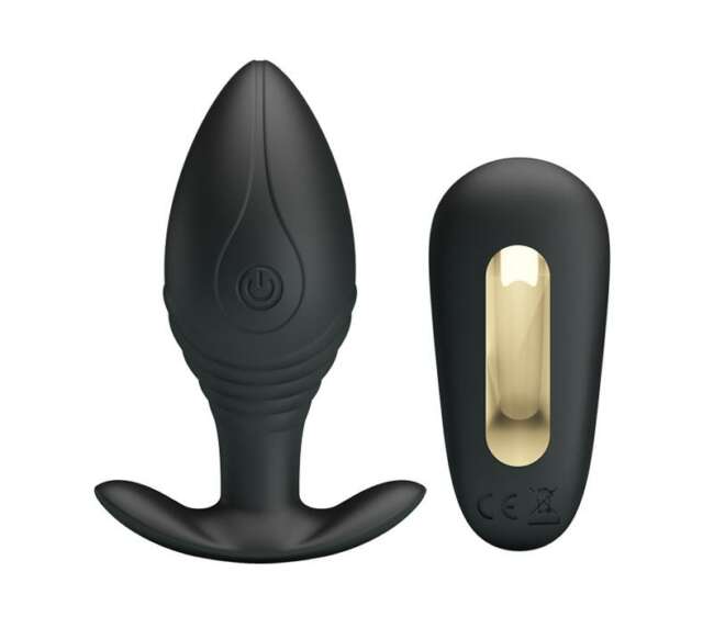 Regina Royal Butt Plug with Remote USB