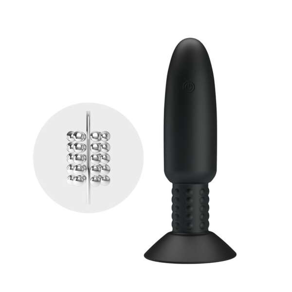 Remote-Controlled Anal Plug with Vibration and Rotation - USB – Image 7