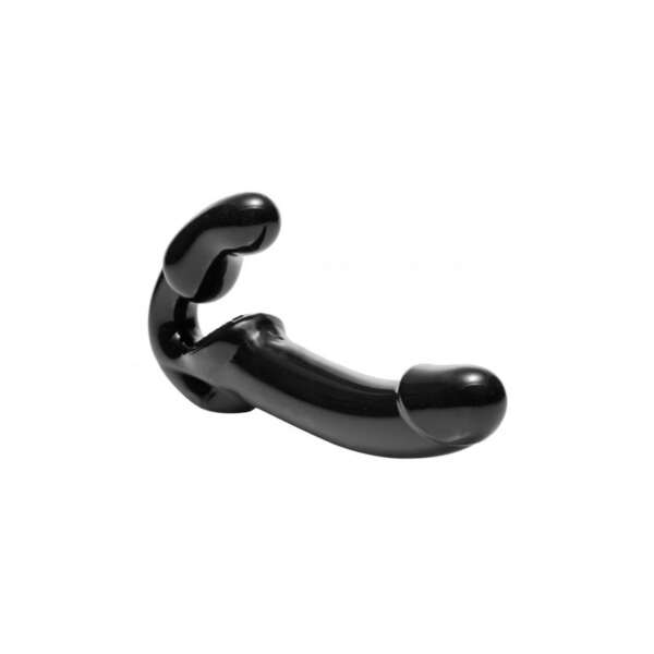 Revolver Strapless Strap On G-Spot Dildo Black – Image 7