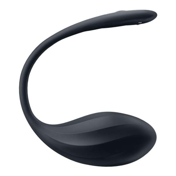Ribbed Petal Panty Vibrator APP Black – Image 7