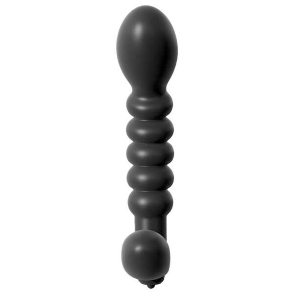 Ribbed Prostate Vibe Black – Image 4