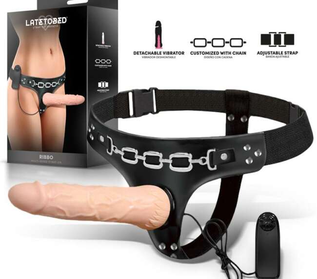 Ribbo Multi-Speed Strap-On Harness with Remote Control