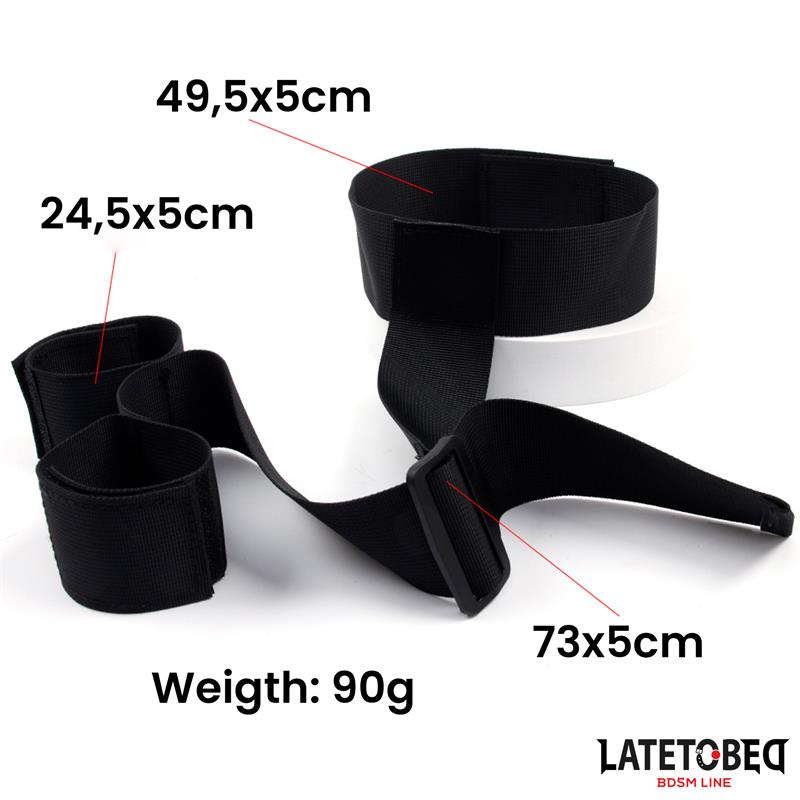 Ribbon Neck to Wrist Bondage – Image 4