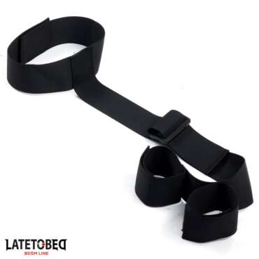 Ribbon Neck to Wrist Bondage