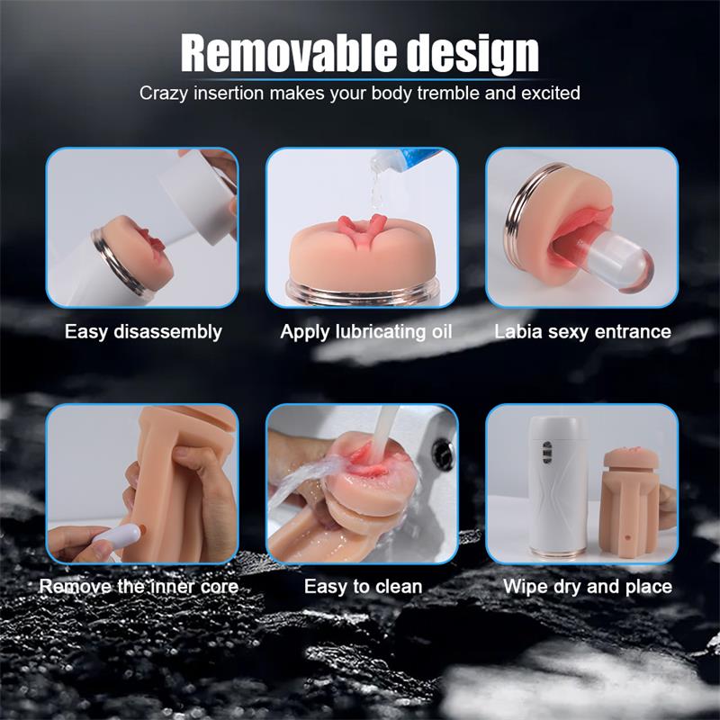 Riley Automatic Male Masturbator Vibration and Suction – Image 11