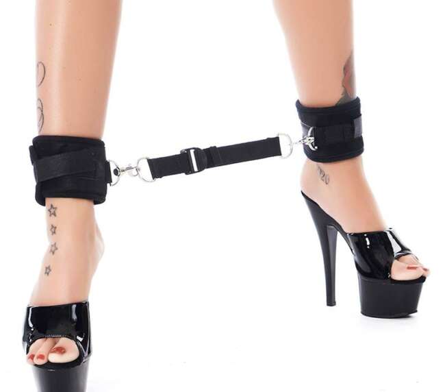 Ankle Cuffs with Adjustable Spreader Strap