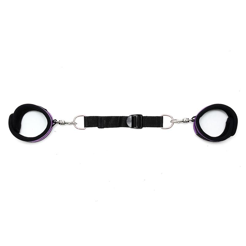 AnkleCuffs with Spreader Strap Adjustable Purple – Image 4
