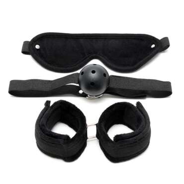 Bondage Set 3 Pieces Black