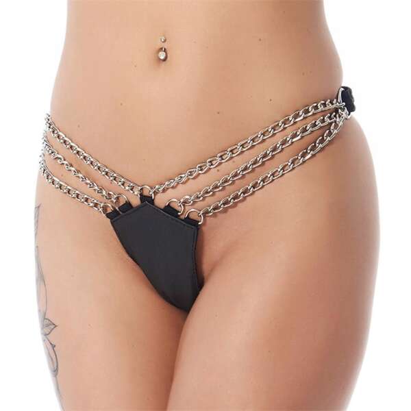 Briefs with Chains Black