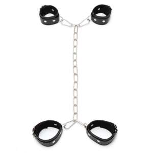 Cuffs  with Metal Chain Adjustable