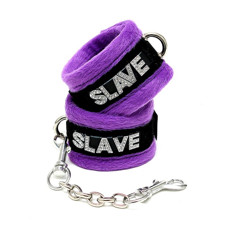 Handcuffs and Eyemask Purple – Image 5