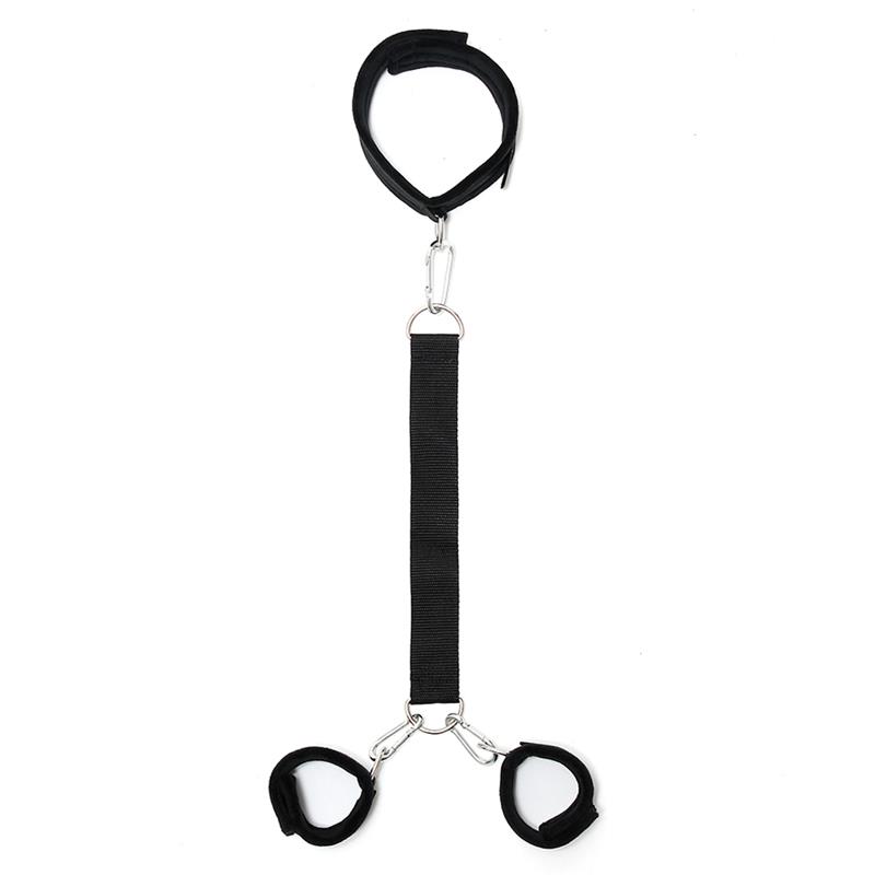 Soft Collar to Handcuffs with Leash Adjustable – Image 3