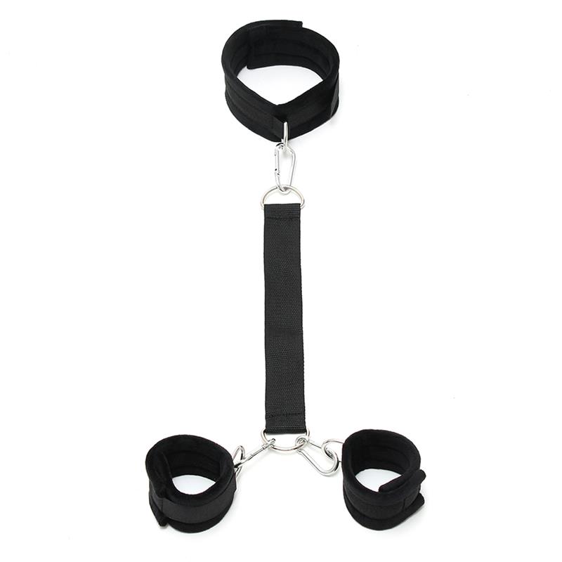 Soft Collar to Handcuffs with Leash Adjustable – Image 4