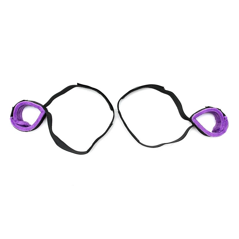 Wrist to Upper Leg Cuff Set Adjustable Purple – Image 4