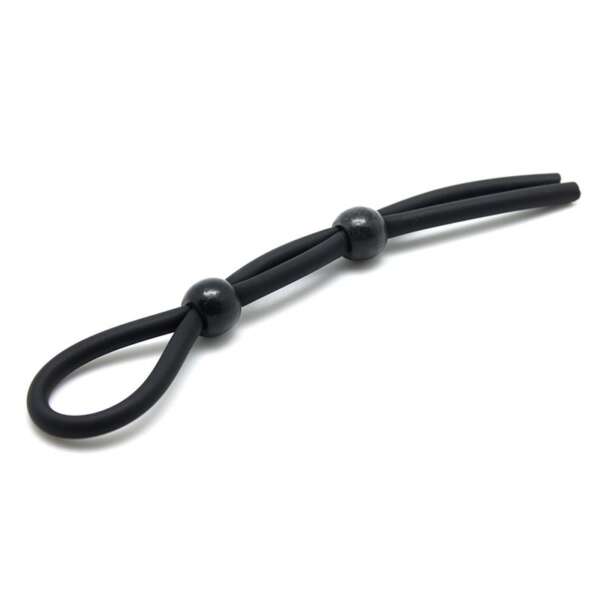 Penis and Ball Strap Black – Image 4