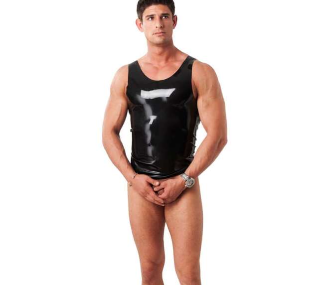 Sleeveless T-Shirt Latex