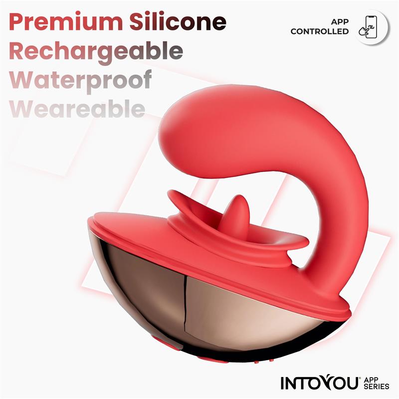 Rondy Vibrating and Licking Tongue Stimulator with App – Image 3