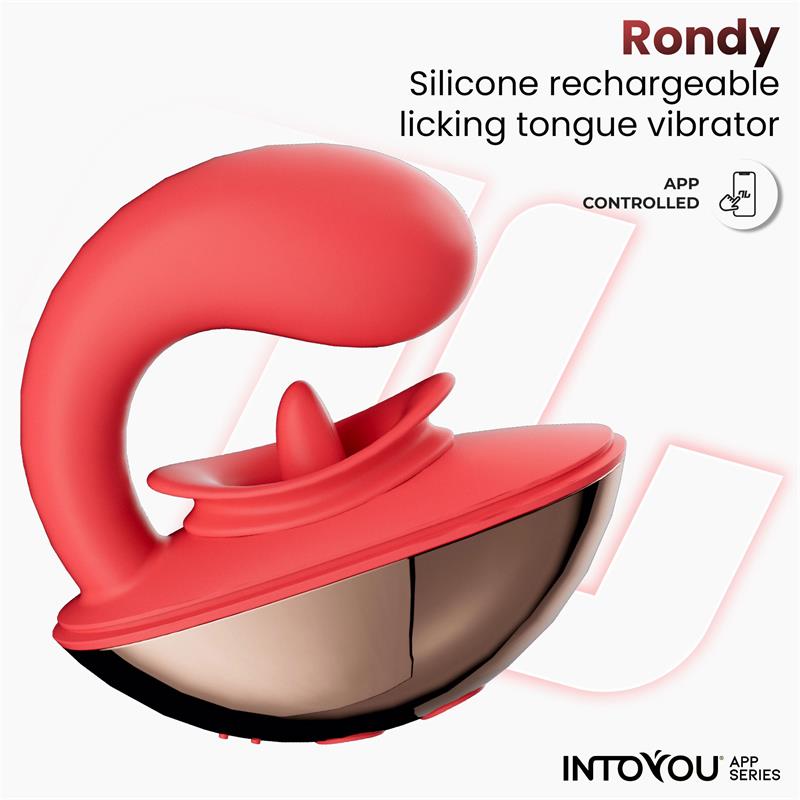 Rondy Vibrating and Licking Tongue Stimulator with App – Image 5